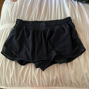 navy blue hotty hot shorts